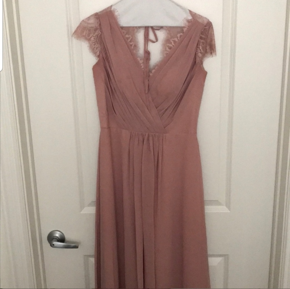 Jjs house dusty rose formal dress